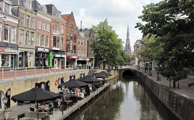 Leeuwarden, la ciudad natal del artista M.C.Escher. Foto: Wikipedia.