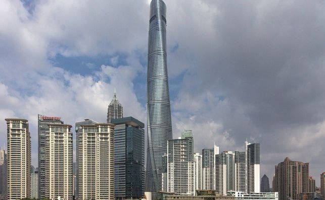 La Torre de ShanghÃ¡i es el segundo edificio mÃ¡s alto del mundo. Foto Wikipedia