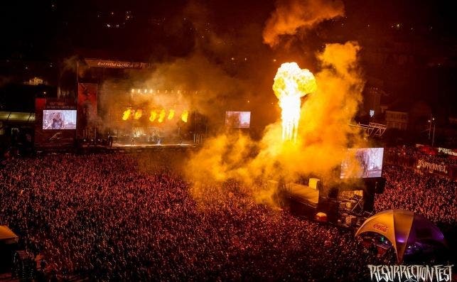 ActuaciÃ³n de Rammstein en el Resurrection Fest