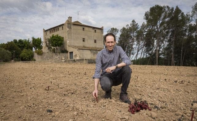 Miguel Torres en el Castell de la Bleda.