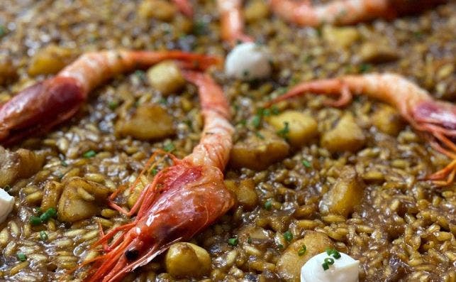 4 Arroz del senÌƒorito Pecador, sepia, rape y gambita de Formentera 