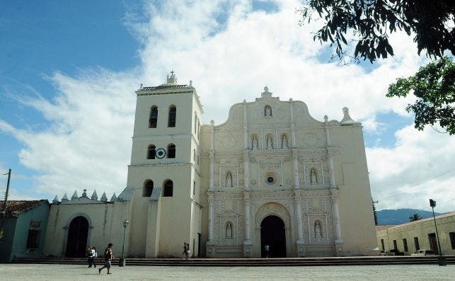 Catedral de Comayagua, de estilo barroco colonial. Foto: EFE.