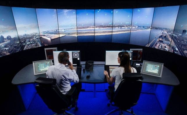 La torre de control del aeropuerto de la Ciudad de Londres serÃ¡ controlada a 130 km de distancia.