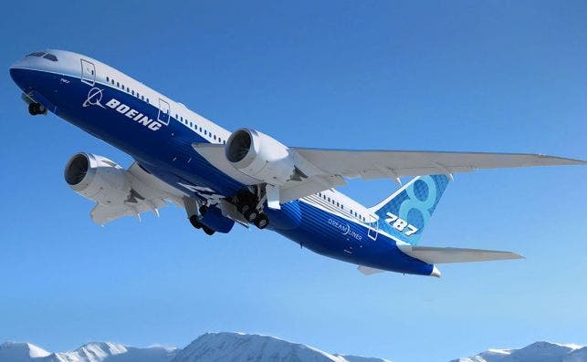 Las ventas del B787 Dreamliner cayeron un 23% en el Ãºltimo aÃ±o. Foto: Boeing.