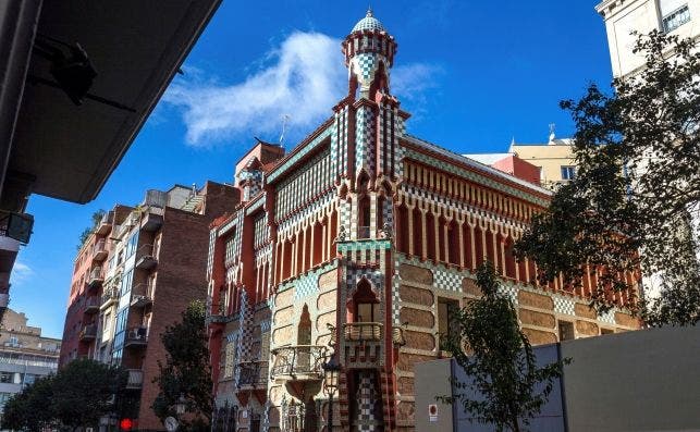 Casa Vicens, la primera obra maestra de GaudÃ­, es ahora otro museo dedicado al arquitecto en Barcelona. Fotos: EFE/Enric Fontcuberta