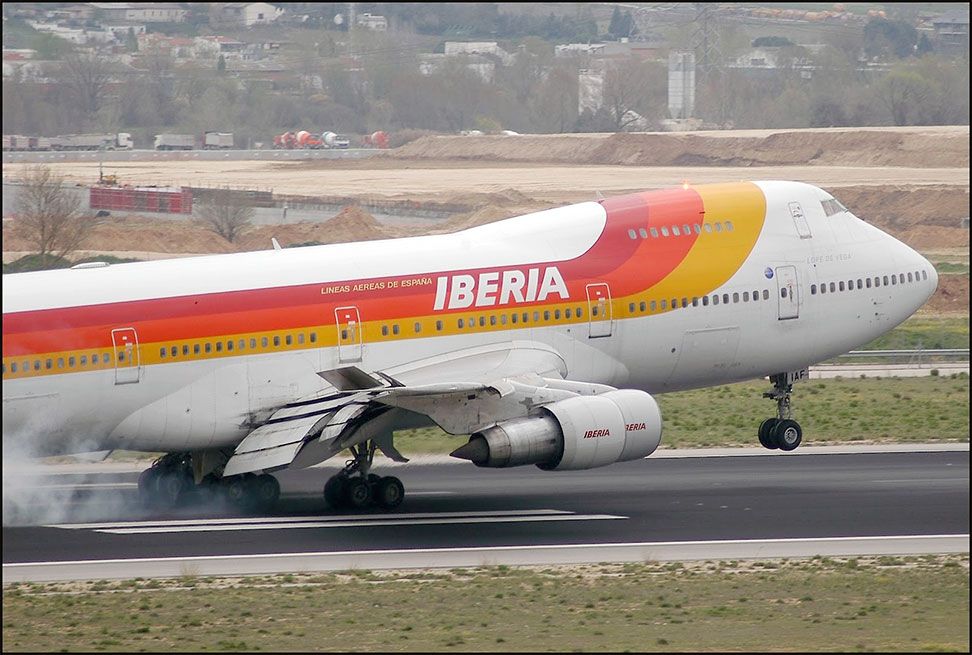 B747 de Iberia