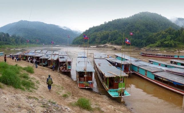 Cruise boats en Laos