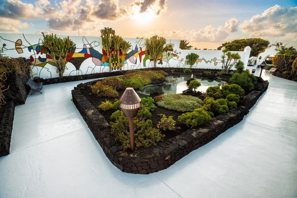 Fundación César Manrique, en el pueblo de Tahíche. Foto: Turismo de Lanzarote