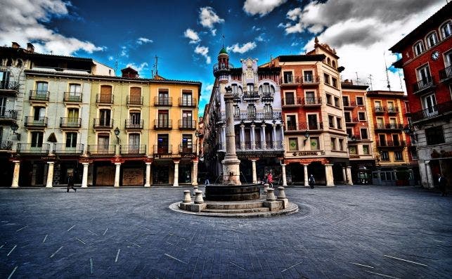 Teruel Plaza del Torico