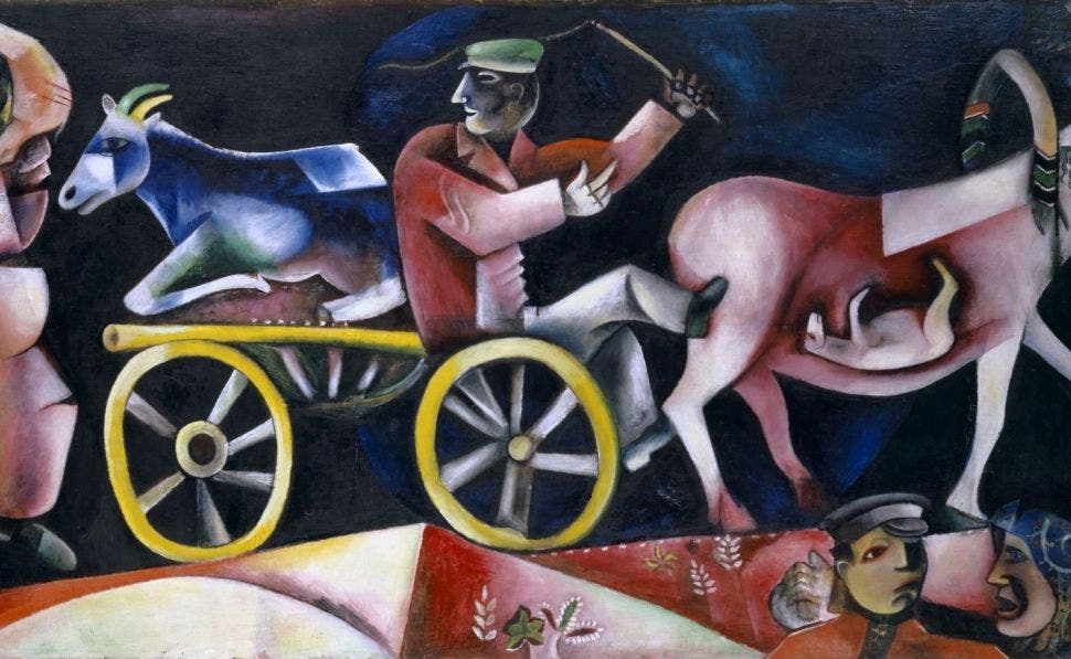 The Cattle Dealer Chagall basel