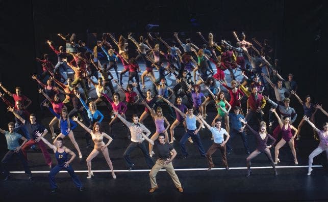 'A Chorus Line' se representarÃ¡ en MÃ¡laga hasta el 19 de enero. Foto: Javier Salas | Teatro del Soho.