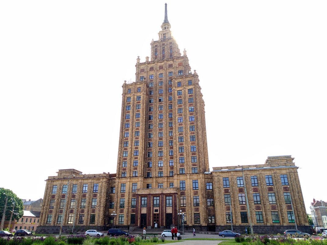 Academia de las Ciencias de Letonia, Riga. Foto: Sergio Cabrera.