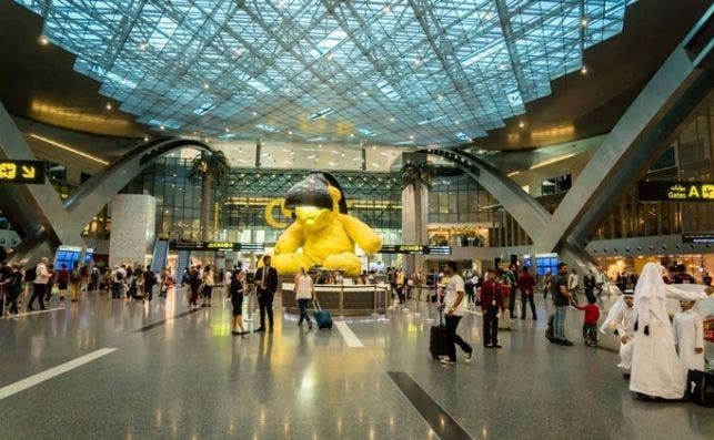 Aeropuerto de Hamad arte