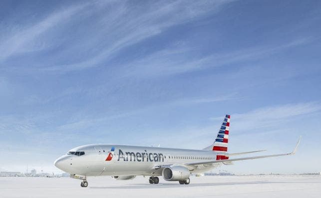 American Airlines cuestiona tambiÃ©n la continuidad de algunos B737. Foto. American Airlines.