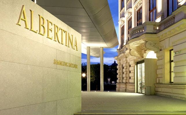 Este aÃ±o veremos al renovado Museo Albertina de Viena. Foto: Farbpraxis