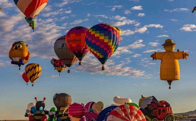 Alburquerque. Foto VIctor Banta | Fiesta Internacional de Globos de Alburquerque.