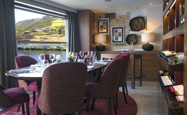 Amavida WineRoom. Foto: Amawaterways.