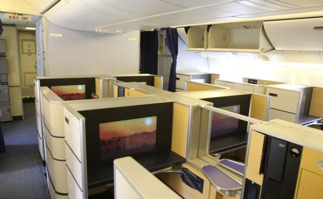 ANA First Class Cabin