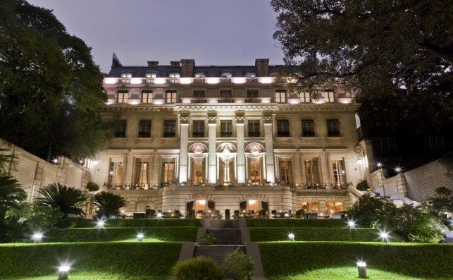 El Palacio Duhau, en el barrio de Recoleta, es uno de los hoteles mÃ¡s elegantes de Buenos Aires.