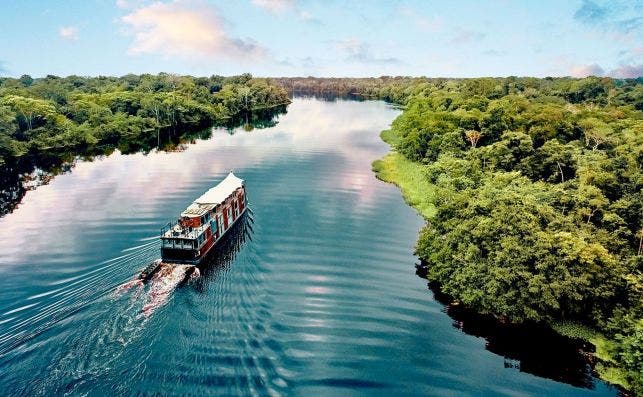 El Aria Amazon navegarÃ¡ por el tramo peruano del Amazonas. Foto: Uniworld.