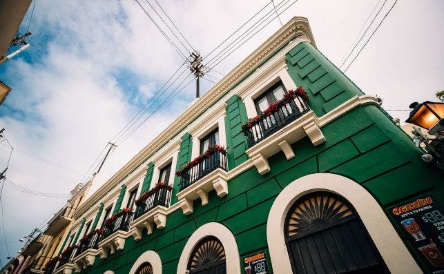 Arquitectura en el Viejo San Juan. Foto Discover Puerto Rico.