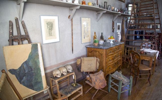 Atelier de Cezanne. Foto Sophie Spiteri