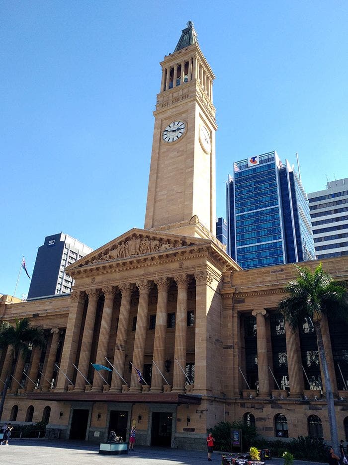 Ayuntamiento de Brisbane. Foto Sergio Cabrera.