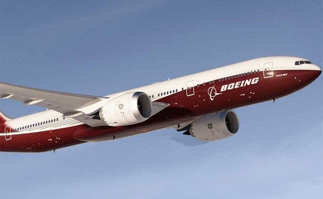 El proyecto del B777-8 se congela sin fecha reanudaciÃ³n. Foto: Boeing.