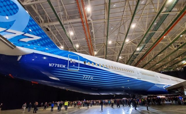 Boeing cuenta con cuatro B777X para realizar los vuelos de prueba. Foto: Boeing.