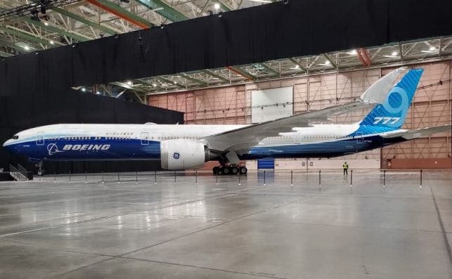 Boeing estÃ¡ preparando cuatro B777X para iniciar los vuelos de prueba en junio. Foto: Boeing.