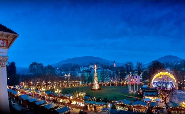 El mercadillo de Baden Baden une tradiciÃ³n con historia. Foto: Turismo de Baden Baden.