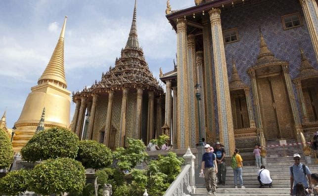 Wat Phra Kaeo es el conjunto monumental mÃ¡s importante de Bangkok. Fotos: JPCh.