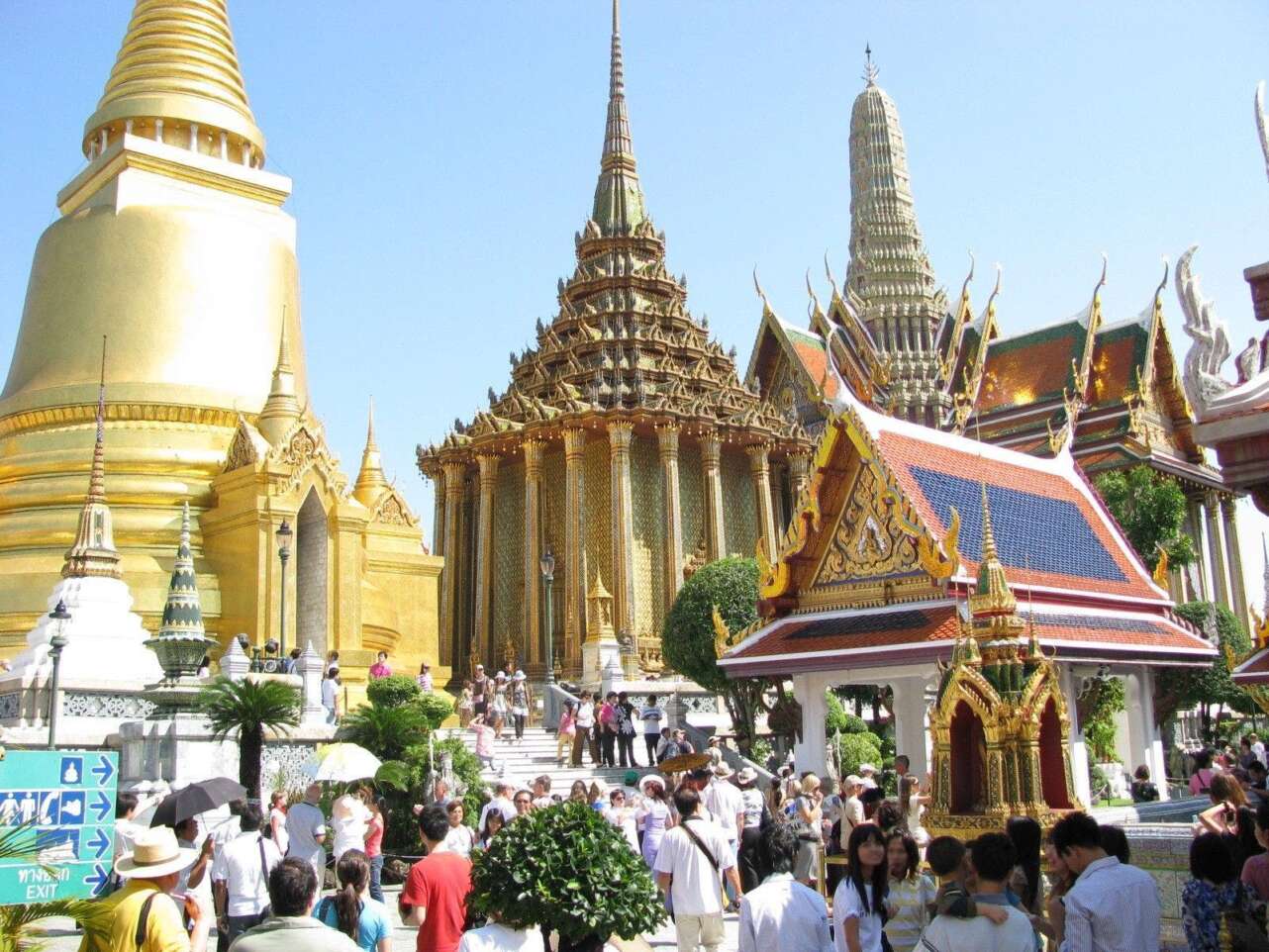 Templos de Bangkok, uno de los destinos turÃ­sticos favoritos de los espaÃ±oles en Asia.