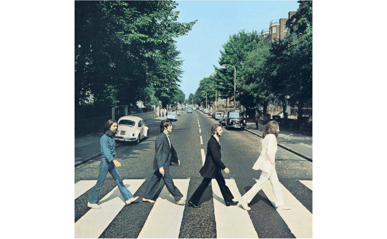 Portada de Abbey Road. Montaje: 6 Feet Covers