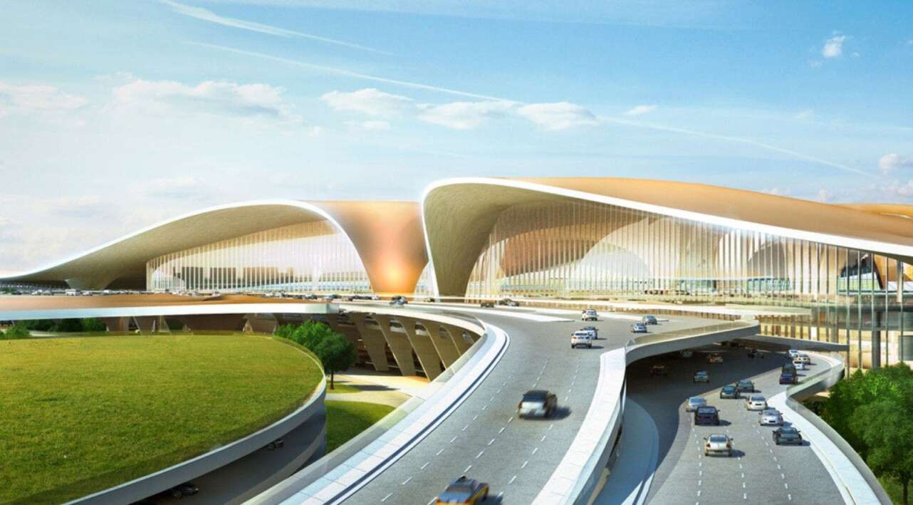 DiseÃ±o del aeropuerto de Beijing