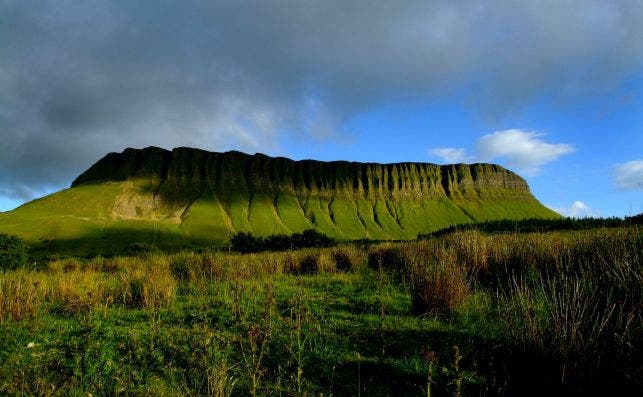 Benbulben. Foto: Turismo de Irlanda.