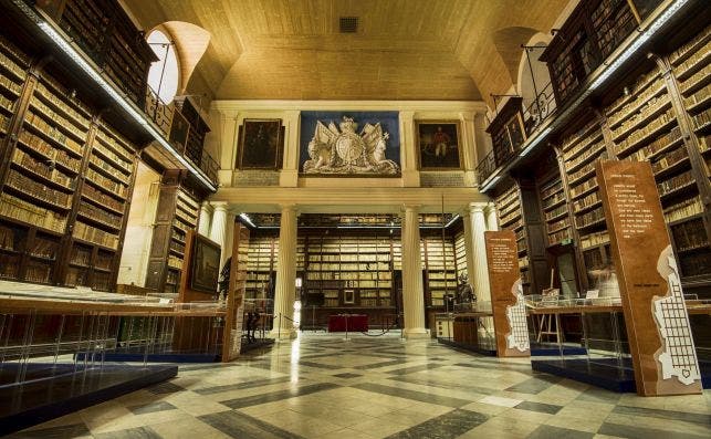Biblioteca Nacional de Malta. Foto Turismo de Malta.