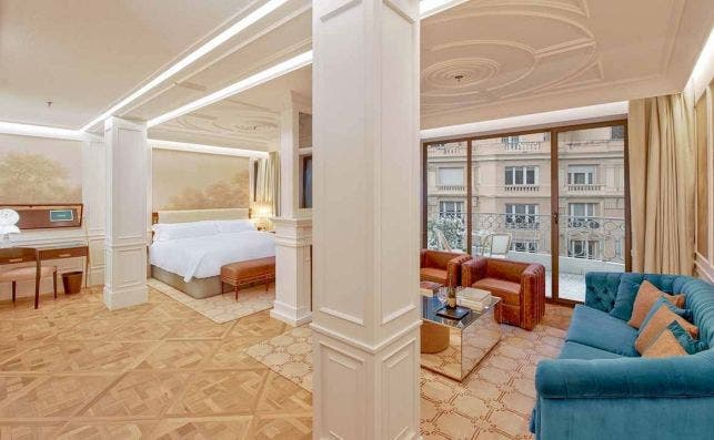 La suite mÃ¡s exclusiva del Bless Hotel Madrid cuenta con 58 metros cuadrados.