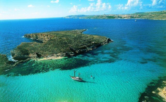 Blue Lagoon. Foto Turismo de Malta.
