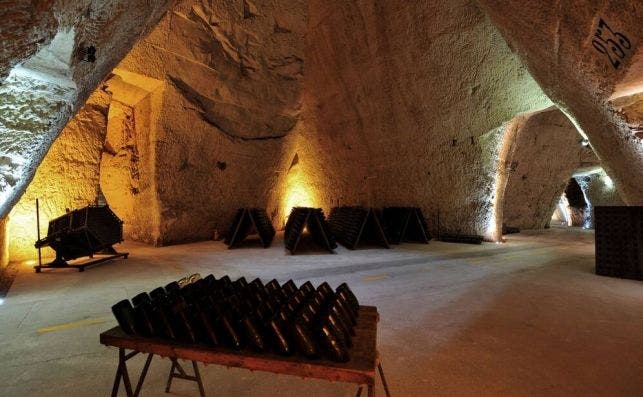 Bodegas histÃ³ricas de Veuve Clicquot. Foto Veuve Clicquot