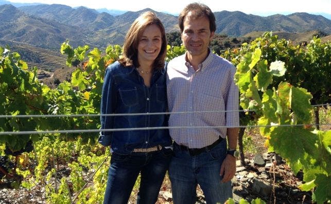 Olivia BayÃ©s y David Marco, fundadores de la Bodega marco abella