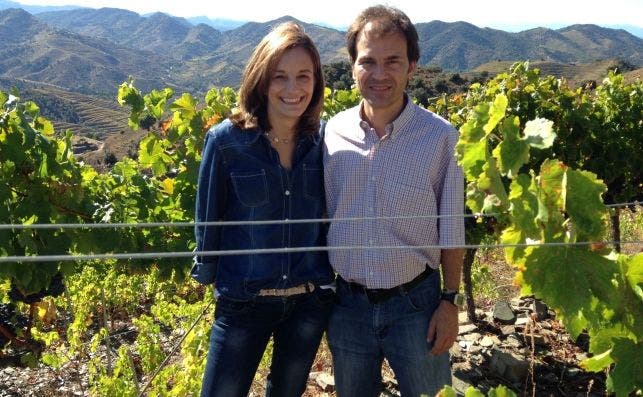 Olivia BayÃ©s y David Marco, fundadores de la Bodega marco abella