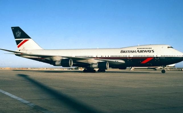 Boeing 747  BA landor