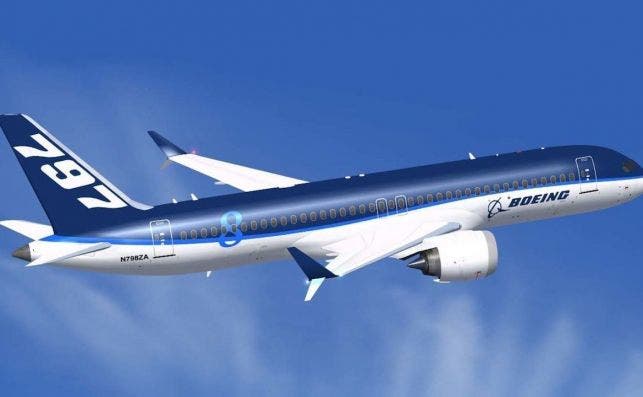 Boeing quiere hacer borrÃ³n y cuenta nueva con el B797. Foto: Boeing