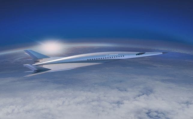 El aviÃ³n supersÃ³nico de Boeing pretende volar a mÃ¡s de 6.000 kilÃ³metros por hora.