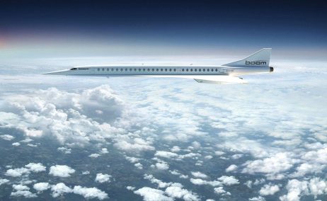 El avión supersónico de Boom podría empezar a volar en 2023.