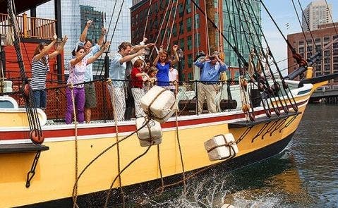 boston tea party ships