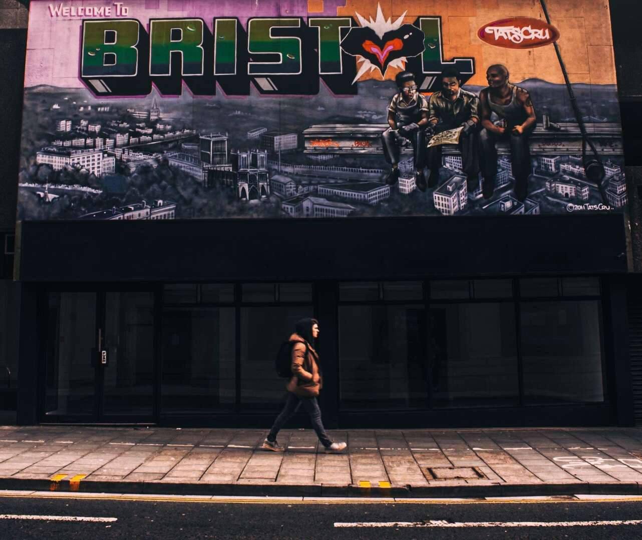 Bristol es un referente del arte urbano en el mundo. Foto Harry Kessell Unsplash