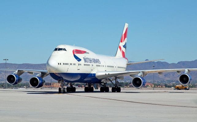 La relación entre el B747 y British Airways se remonta a los años '70. Foto: British Airways
