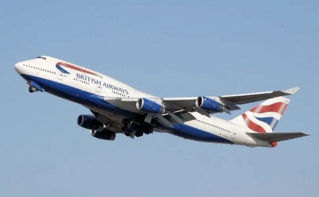 British Airways b747